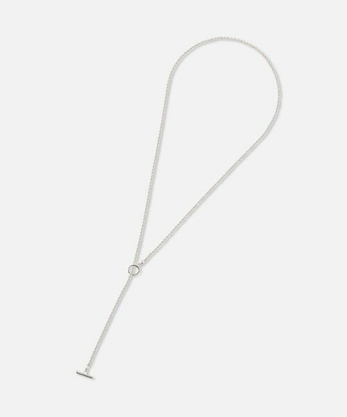 allureville/アルアバイル ロープチェーンマンテルネックレス シルバー (90) F allureville/アルアバイル ロープチェーンマンテルネックレス シルバー (90) F