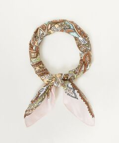 allureville / アルアバイル バンダナ・スカーフ | ビッグペイズリープリントスカーフ