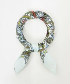allureville / アルアバイル バンダナ・スカーフ | ビッグペイズリープリントスカーフ