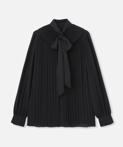 allureville / アルアバイル シャツ・ブラウス | 【LOULOU WILLOUGHBY】プリーツリボンブラウス