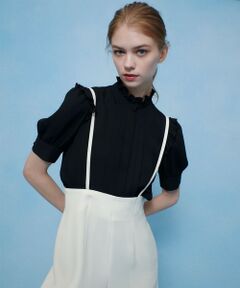 allureville / アルアバイル シャツ・ブラウス | 【LOULOU WILLOUGHBY】アムンゼンプチフリルブラウス