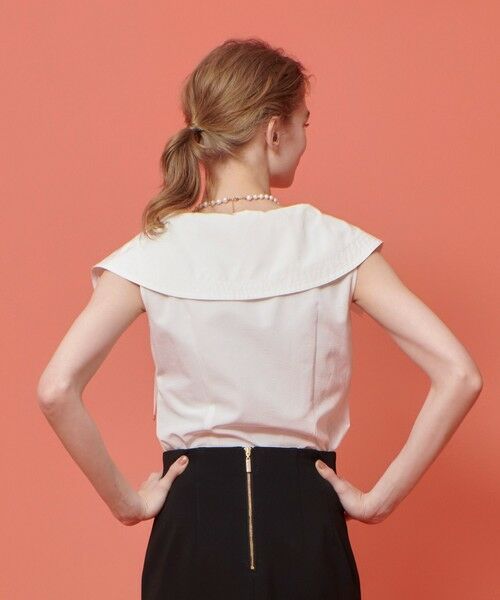 allureville / アルアバイル シャツ・ブラウス | 【LOULOU WILLOUGHBY】グログランセーラーブラウス | 詳細2