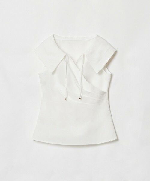 allureville / アルアバイル シャツ・ブラウス | 【LOULOU WILLOUGHBY】グログランセーラーブラウス | 詳細4