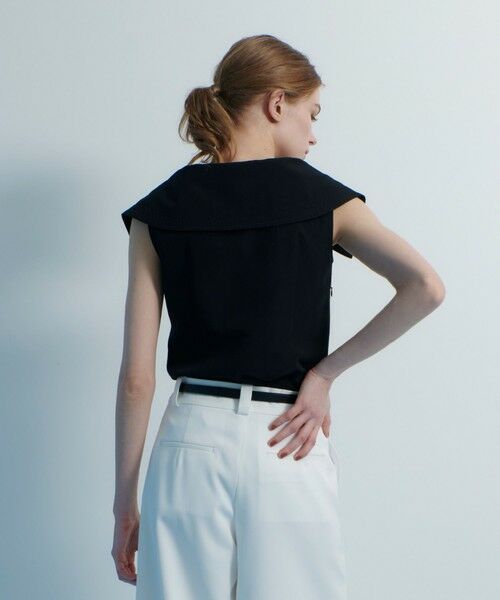 allureville / アルアバイル シャツ・ブラウス | 【LOULOU WILLOUGHBY】グログランセーラーブラウス | 詳細14