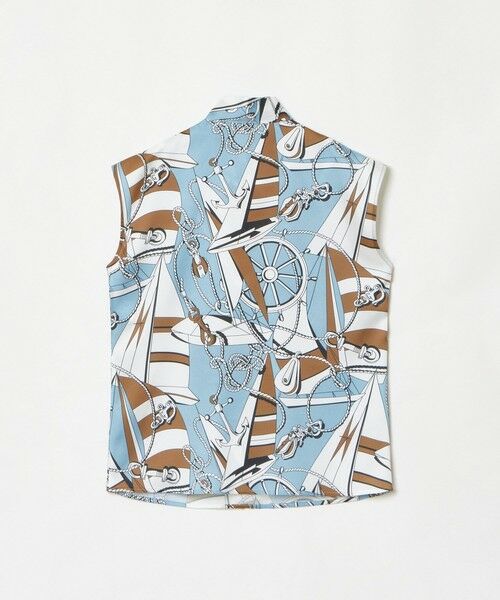 allureville / アルアバイル その他トップス | 【LOULOU WILLOUGHBY】RATTI マリーナプリントブラウス | 詳細10