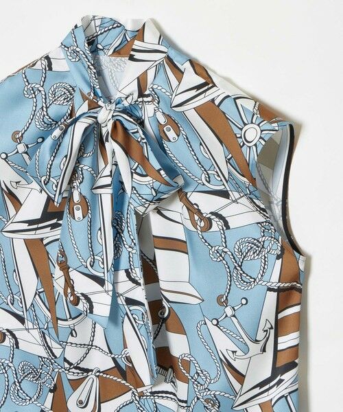 allureville / アルアバイル その他トップス | 【LOULOU WILLOUGHBY】RATTI マリーナプリントブラウス | 詳細11