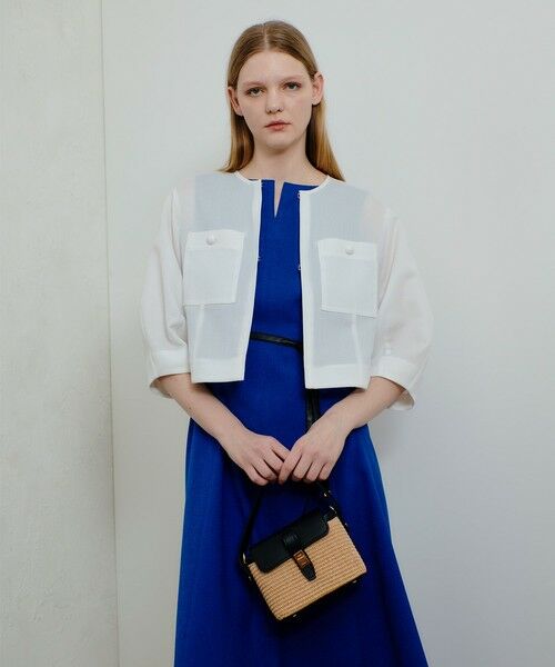 allureville / アルアバイル その他アウター | カラミノーカラージャケット | 詳細4