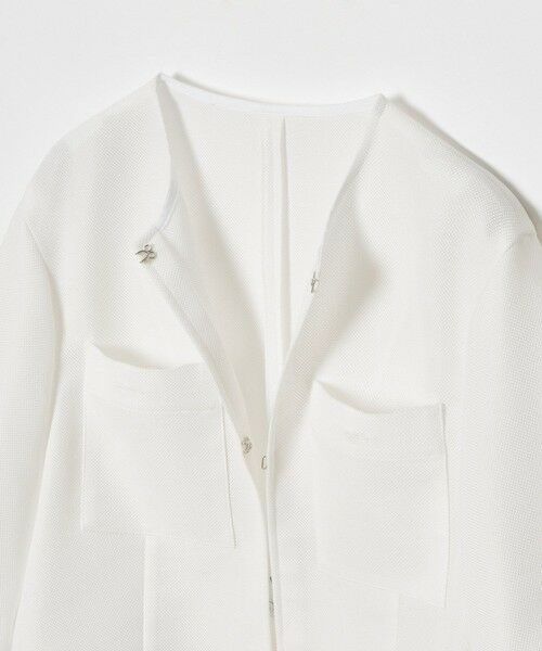 allureville / アルアバイル その他アウター | カラミノーカラージャケット | 詳細7