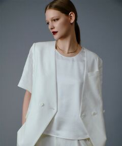 allureville / アルアバイル その他アウター | NALYAハーフスリーブジャケット