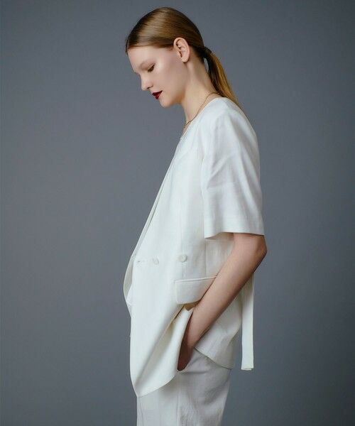 allureville / アルアバイル その他アウター | NALYAハーフスリーブジャケット | 詳細2