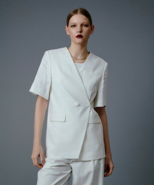 allureville / アルアバイル その他アウター | NALYAハーフスリーブジャケット | 詳細4