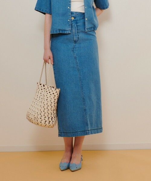 maturely デニムスカート BEAMS BOY（ビームスボーイ）の「maturely / 6oz Denim Shearing