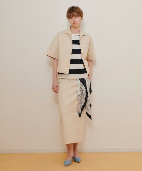 allureville / アルアバイル ミニ・ひざ丈スカート | MANTECO NEPTUNタイトスカート | 詳細5