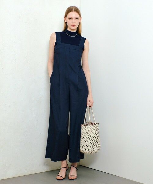 allureville / アルアバイル サロペット・オールインワン | セルリアデニムサロペットパンツ | 詳細1