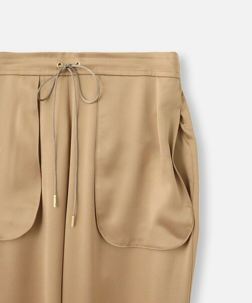 allureville / アルアバイル その他パンツ | ノーブルサテンイージーパンツ | 詳細2