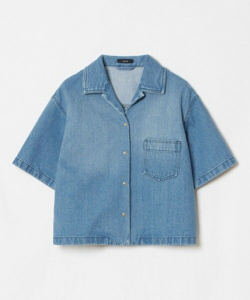allureville / アルアバイル シャツ・ブラウス | デニムボクシーシャツ | 詳細6