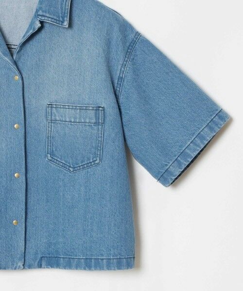allureville / アルアバイル シャツ・ブラウス | デニムボクシーシャツ | 詳細9