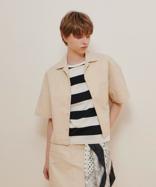 allureville / アルアバイル シャツ・ブラウス | MANTECOボクシーシャツ | 詳細1