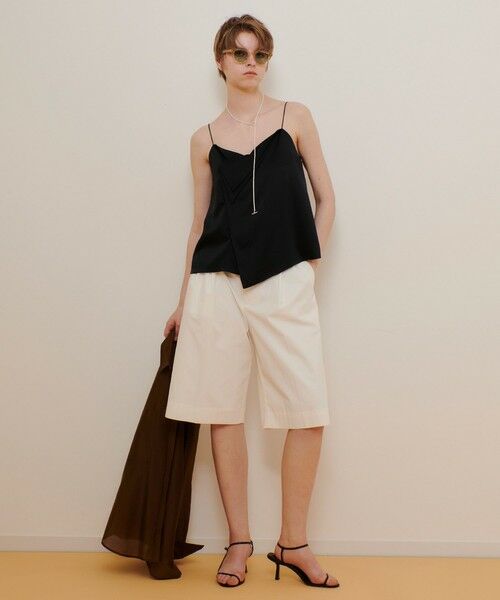 allureville / アルアバイル シャツ・ブラウス | サテンアシメキャミブラウス | 詳細6