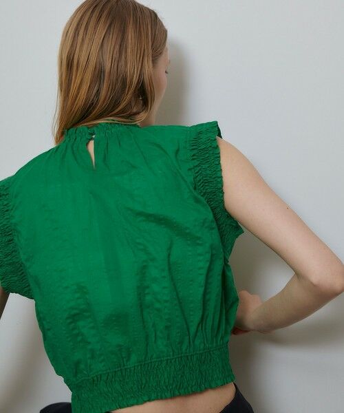 allureville / アルアバイル シャツ・ブラウス | シャーリングプルオーバー | 詳細2