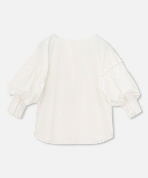 allureville / アルアバイル シャツ・ブラウス | パフギャザースリーブブラウス | 詳細1
