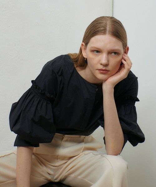 allureville / アルアバイル シャツ・ブラウス | パフギャザースリーブブラウス | 詳細10