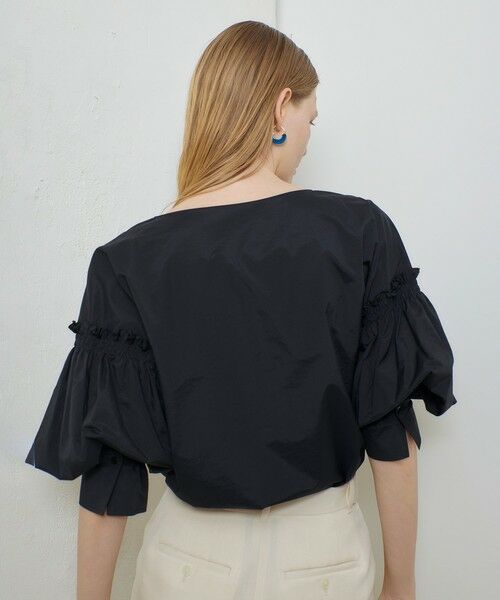 allureville / アルアバイル シャツ・ブラウス | パフギャザースリーブブラウス | 詳細11