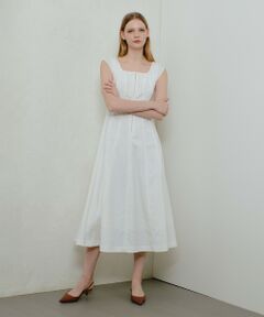 allureville / アルアバイル ロング・マキシ丈ワンピース | テトリネンラインワンピース