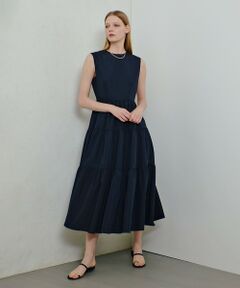 allureville / アルアバイル ミニ丈・ひざ丈ワンピース | タイプライターティアードワンピース