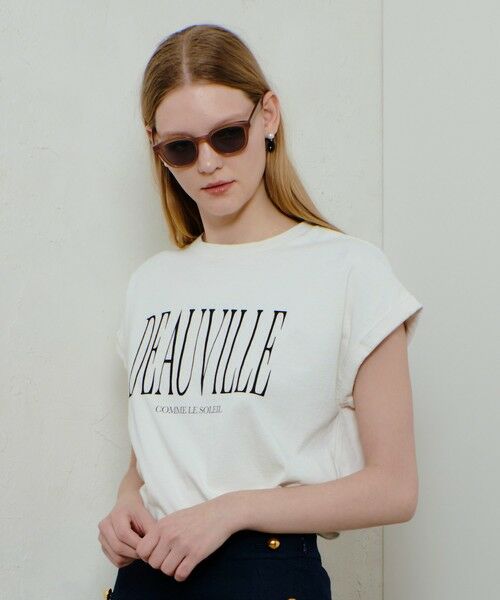 allureville / アルアバイル カットソー | ピグメントダイターンバックスリーブ Tシャツ | 詳細2