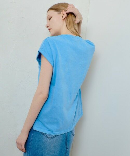 allureville / アルアバイル カットソー | ピグメントダイターンバックスリーブ Tシャツ | 詳細11