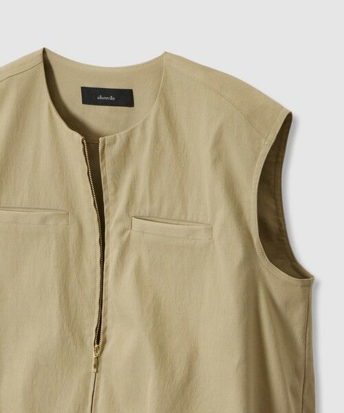 allureville / アルアバイル ブルゾン | チノギャザリングヘムジレブルゾン | 詳細6