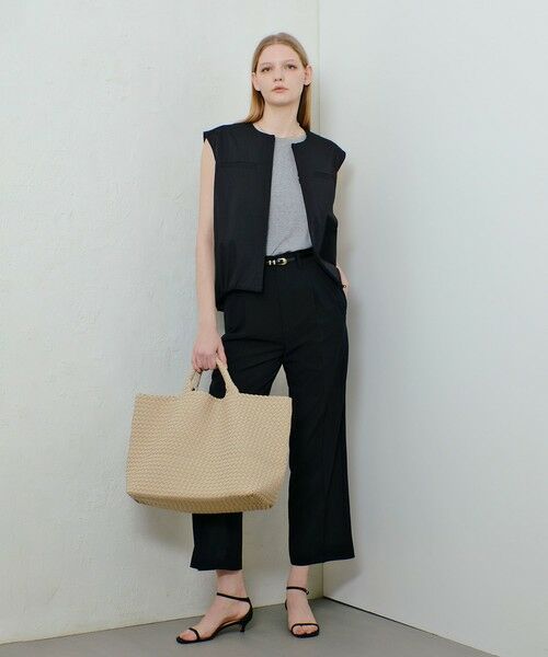 allureville / アルアバイル ブルゾン | チノギャザリングヘムジレブルゾン | 詳細15