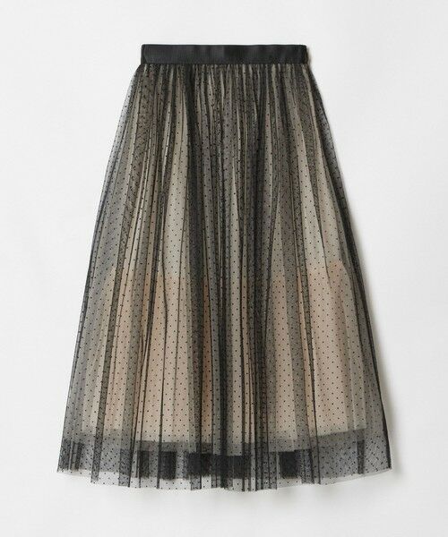 allureville / アルアバイル ロング・マキシ丈スカート | 【LOULOU WILLOUGHBY】ドットチュールスカート | 詳細6