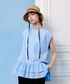allureville / アルアバイル シャツ・ブラウス | 【LOULOU WILLOUGHBY】ブロードフリルブラウス