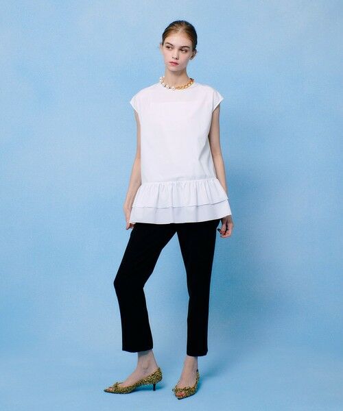 allureville / アルアバイル シャツ・ブラウス | 【LOULOU WILLOUGHBY】ブロードフリルブラウス | 詳細5