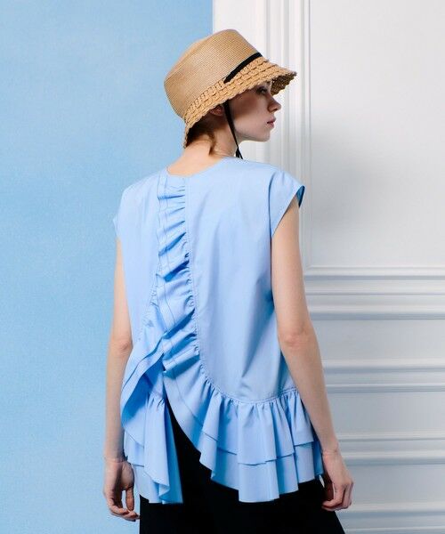 allureville / アルアバイル シャツ・ブラウス | 【LOULOU WILLOUGHBY】ブロードフリルブラウス | 詳細11