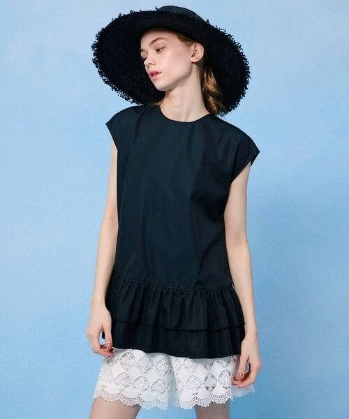 allureville / アルアバイル シャツ・ブラウス | 【LOULOU WILLOUGHBY】ブロードフリルブラウス | 詳細21