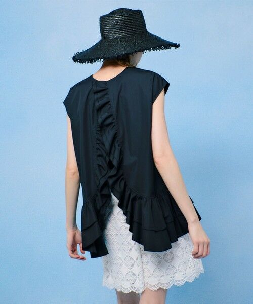 allureville / アルアバイル シャツ・ブラウス | 【LOULOU WILLOUGHBY】ブロードフリルブラウス | 詳細23