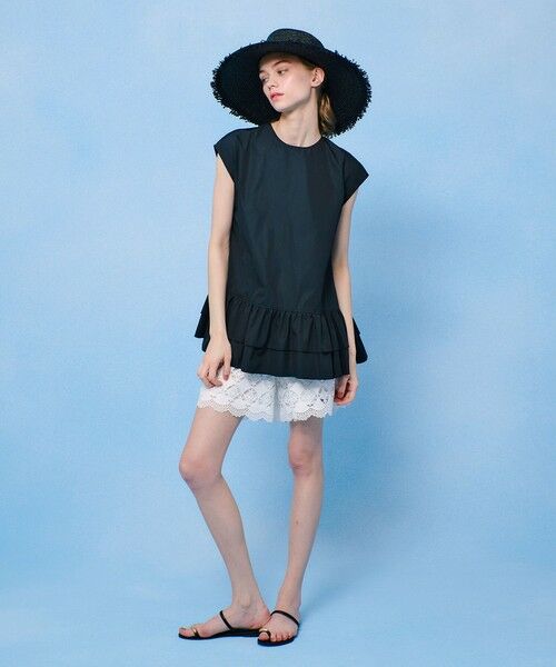 allureville / アルアバイル シャツ・ブラウス | 【LOULOU WILLOUGHBY】ブロードフリルブラウス | 詳細27