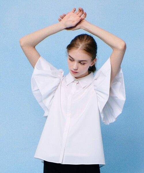 allureville / アルアバイル シャツ・ブラウス | 【LOULOU WILLOUGHBY】バルーンスリーブシャツブラウス | 詳細1