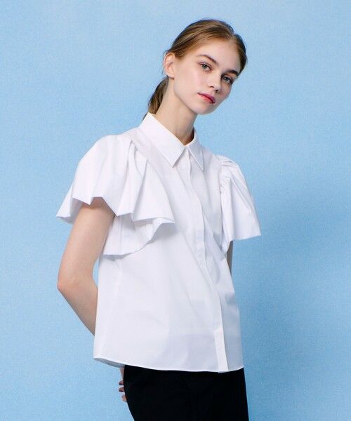 allureville / アルアバイル シャツ・ブラウス | 【LOULOU WILLOUGHBY】バルーンスリーブシャツブラウス | 詳細2