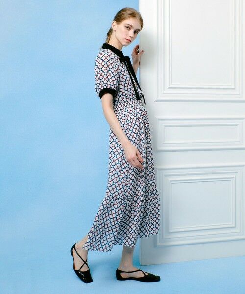 allureville / アルアバイル ロング・マキシ丈ワンピース | 【LOULOU WILLOUGHBY】ロープリングプリントワンピース | 詳細2