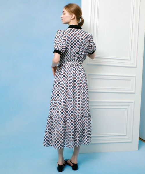 allureville / アルアバイル ロング・マキシ丈ワンピース | 【LOULOU WILLOUGHBY】ロープリングプリントワンピース | 詳細3