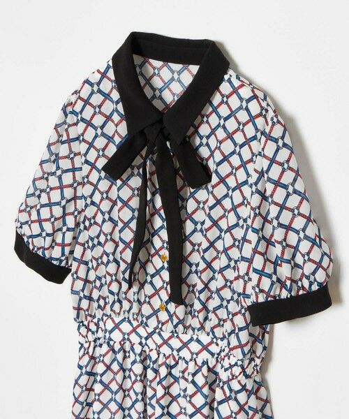 allureville / アルアバイル ロング・マキシ丈ワンピース | 【LOULOU WILLOUGHBY】ロープリングプリントワンピース | 詳細7