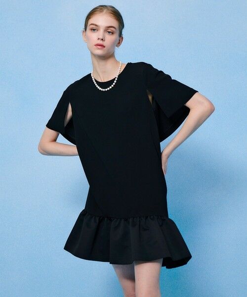 allureville / アルアバイル ロング・マキシ丈ワンピース | 【LOULOU WILLOUGHBY】ケープドレス | 詳細4