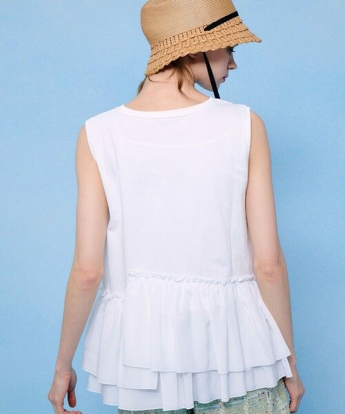 allureville / アルアバイル カットソー | 【LOULOU WILLOUGHBY】キュプラブロードティアードプルオーバー | 詳細4