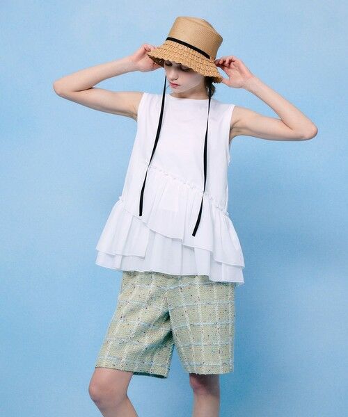 allureville / アルアバイル カットソー | 【LOULOU WILLOUGHBY】キュプラブロードティアードプルオーバー | 詳細5