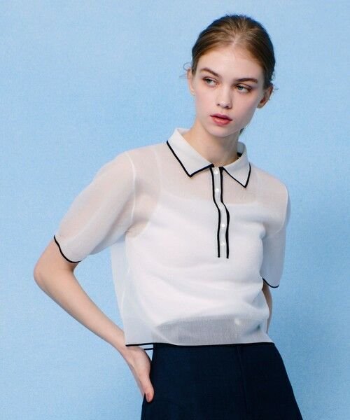 allureville / アルアバイル ニット・セーター | 【LOULOU WILLOUGHBY】シアーカノコポロ | 詳細2