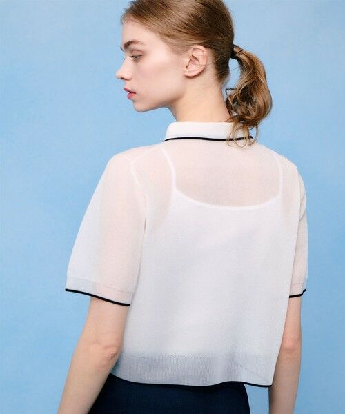 allureville / アルアバイル ニット・セーター | 【LOULOU WILLOUGHBY】シアーカノコポロ | 詳細3